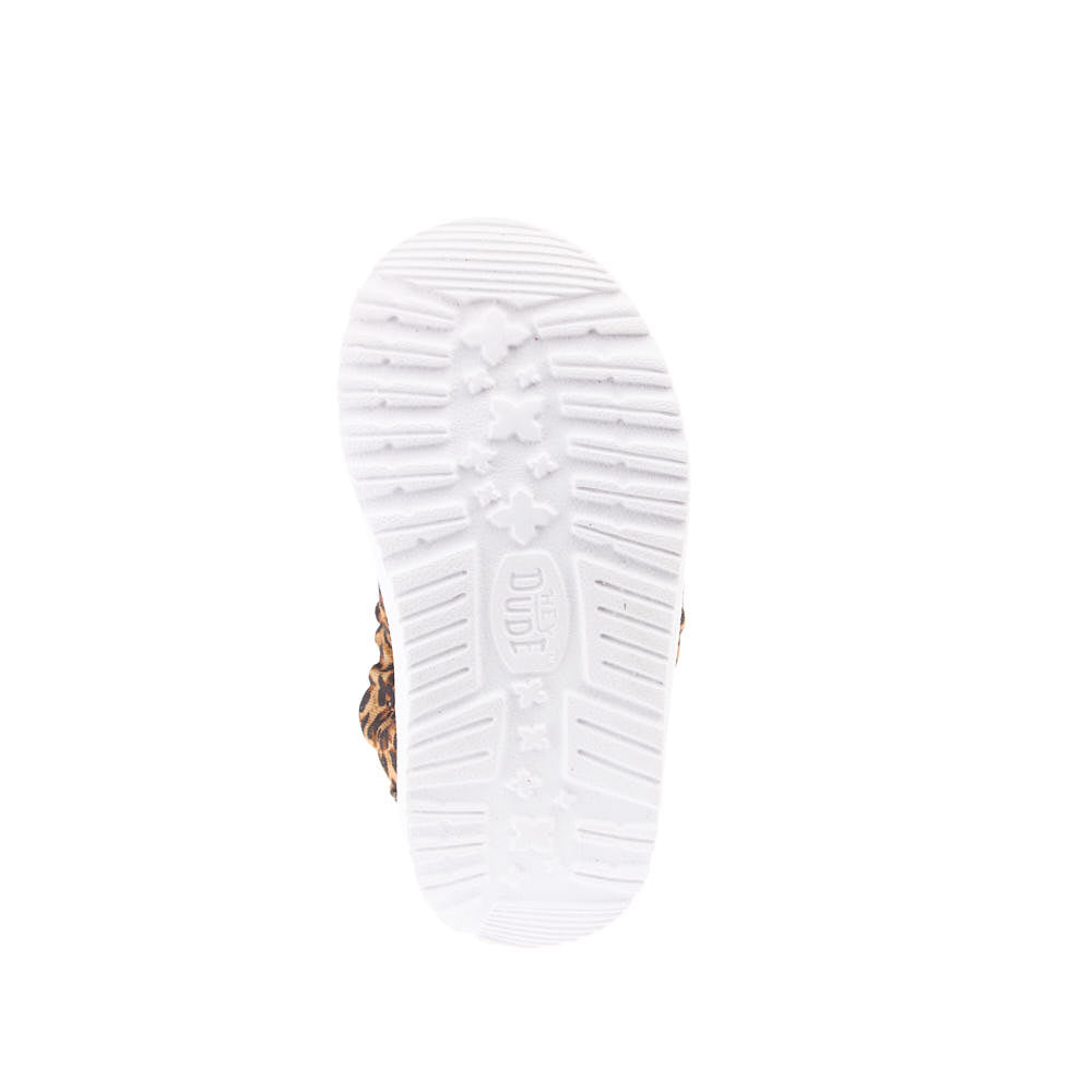 Hey Dude Toddler's Lil Slip On Novelty Leopard Casual Shoe