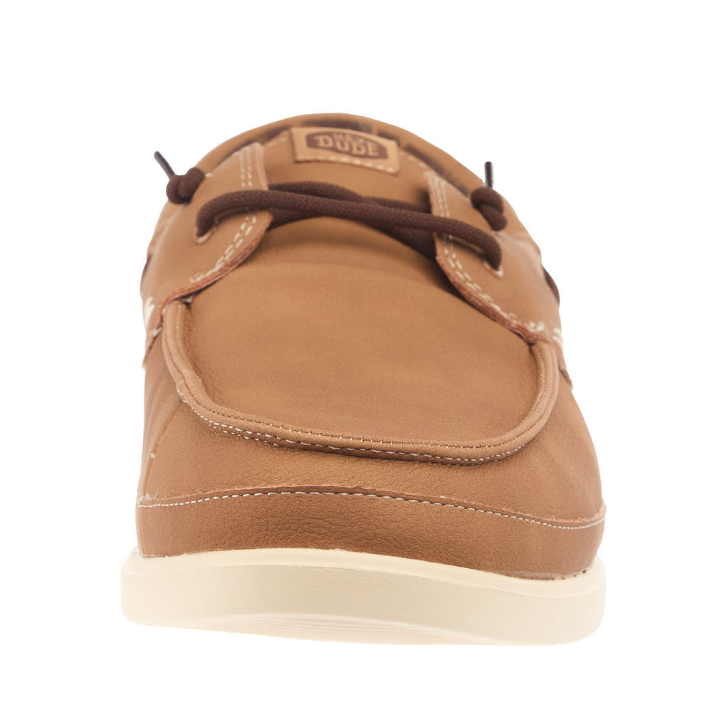 Hey Dude Men's Harbor Lo Classic Bone Brown Casual