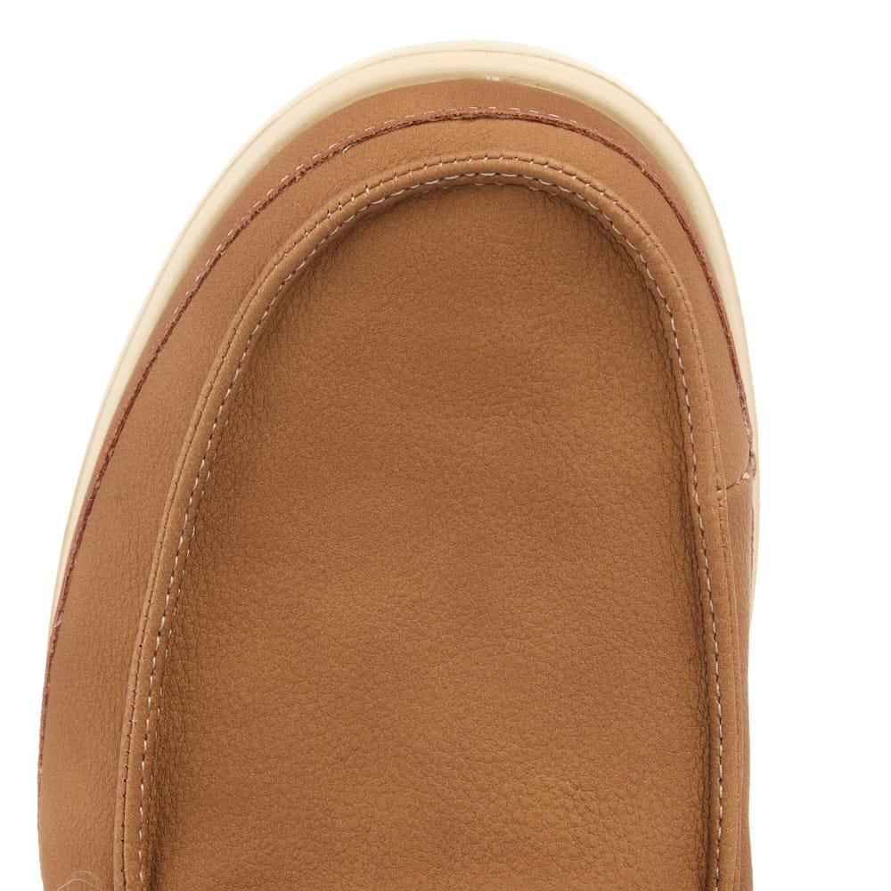 Hey Dude Men's Harbor Lo Classic Bone Brown Casual
