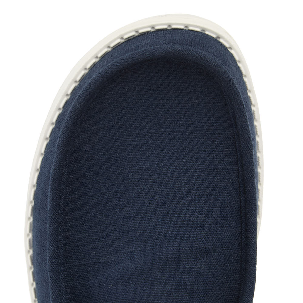 Hey Dude Men's Wally Funk Summer Stitch Navy Blazer Casual Shoe