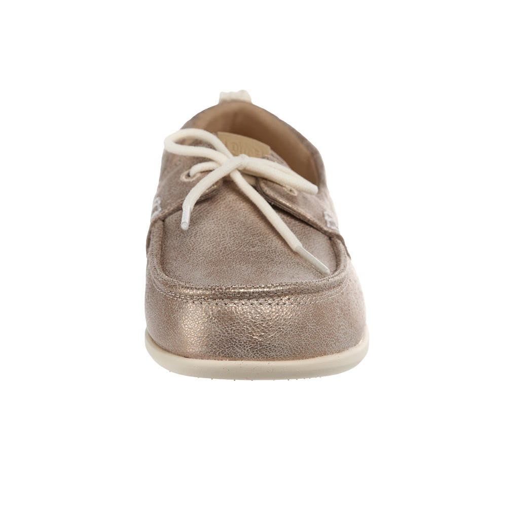 Hey Dude Women's Harbor Breeze Lo Classic Platinum