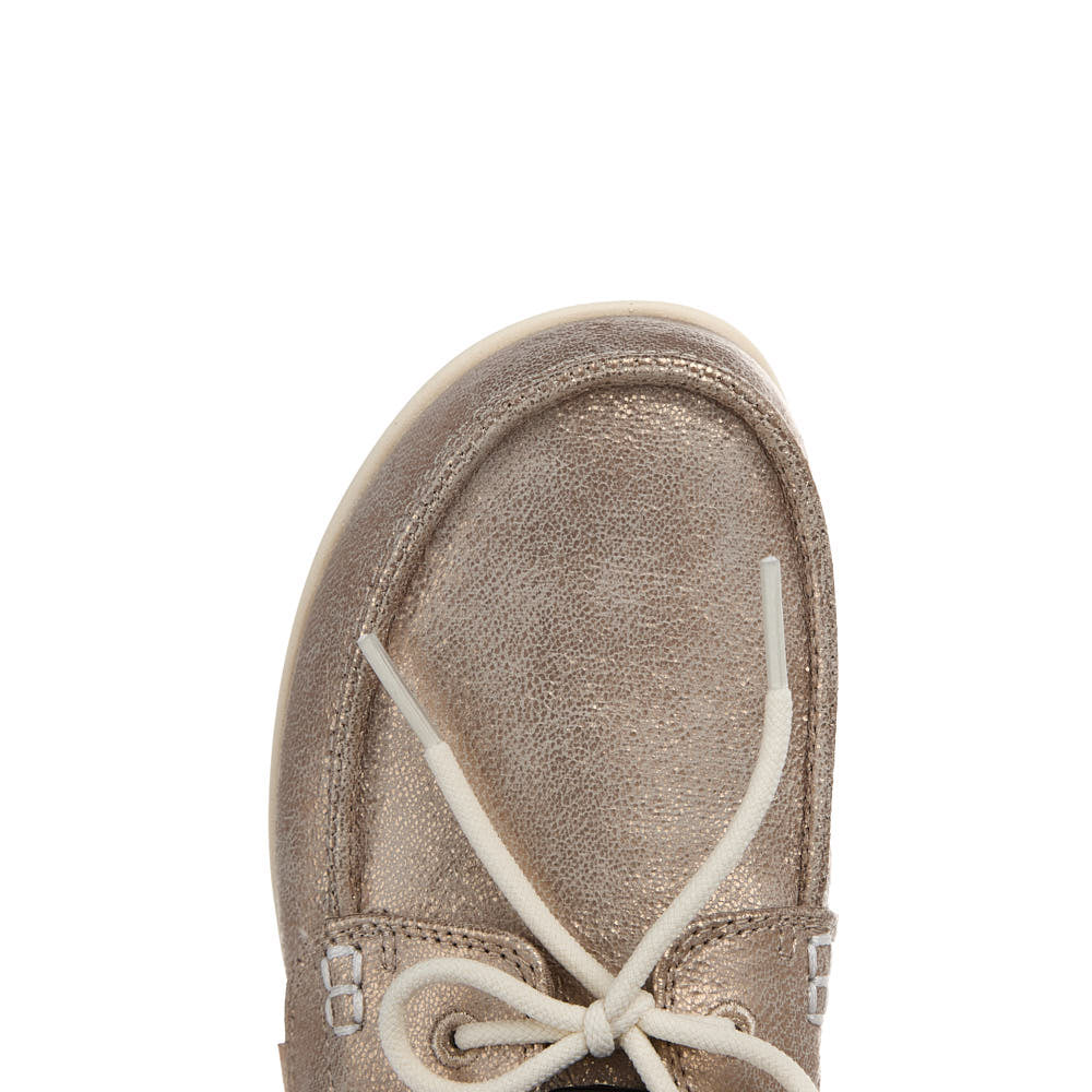 Hey Dude Women's Harbor Breeze Lo Classic Platinum