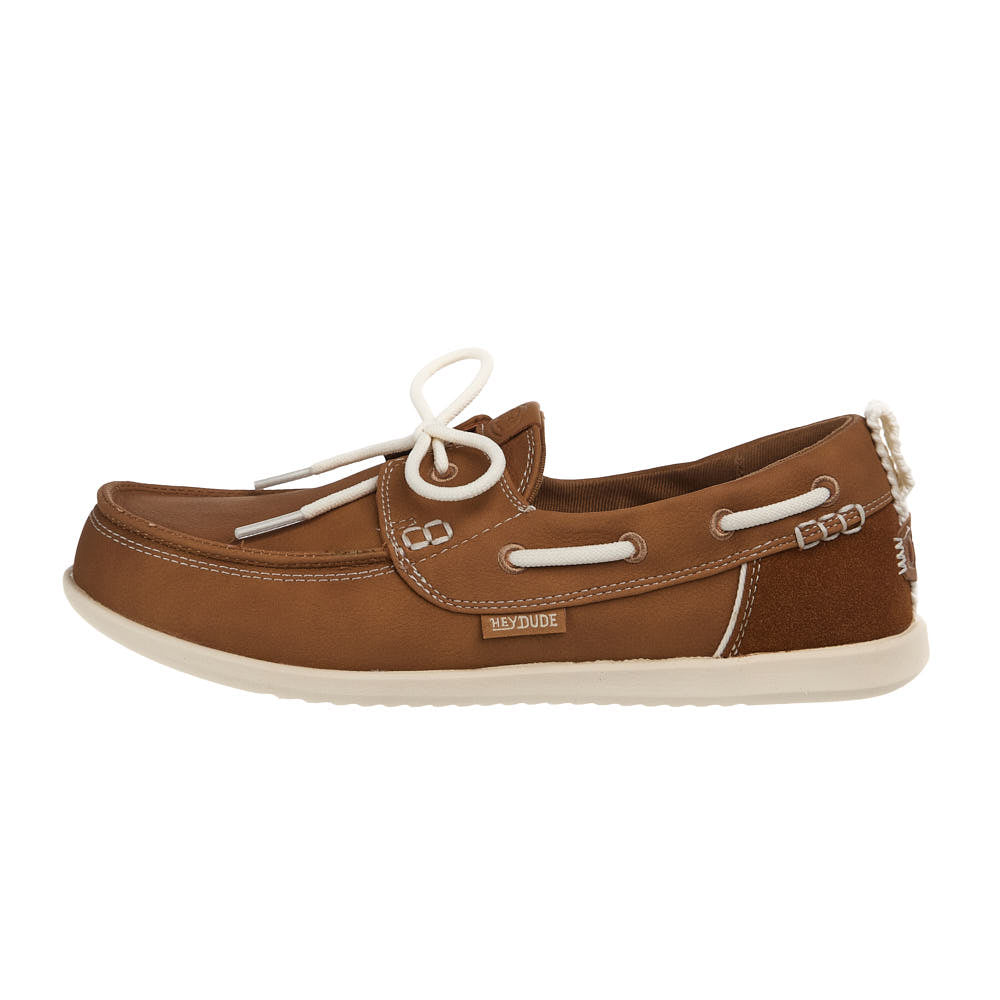 Hey Dude Women's Harbor Breeze Lo Classic Bone Brown