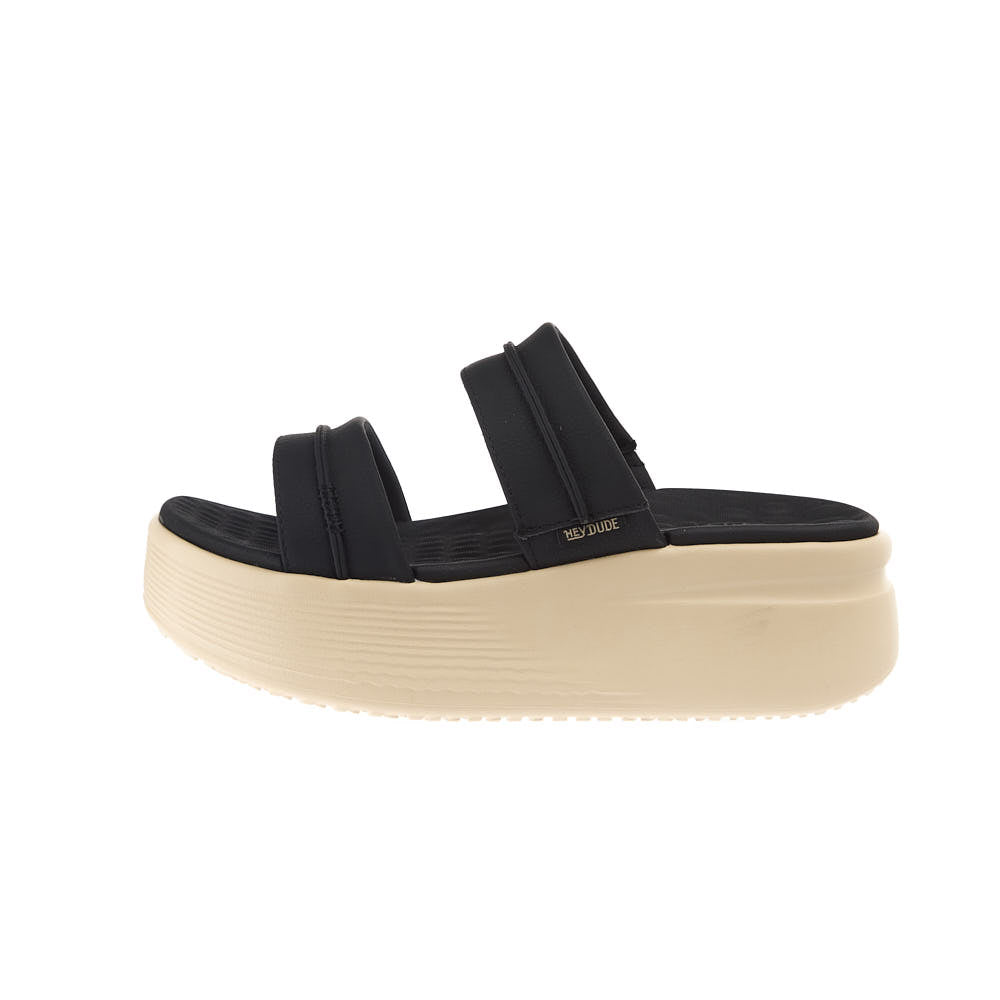 Hey Dude Women's Austin Slide Classic Black Sandal