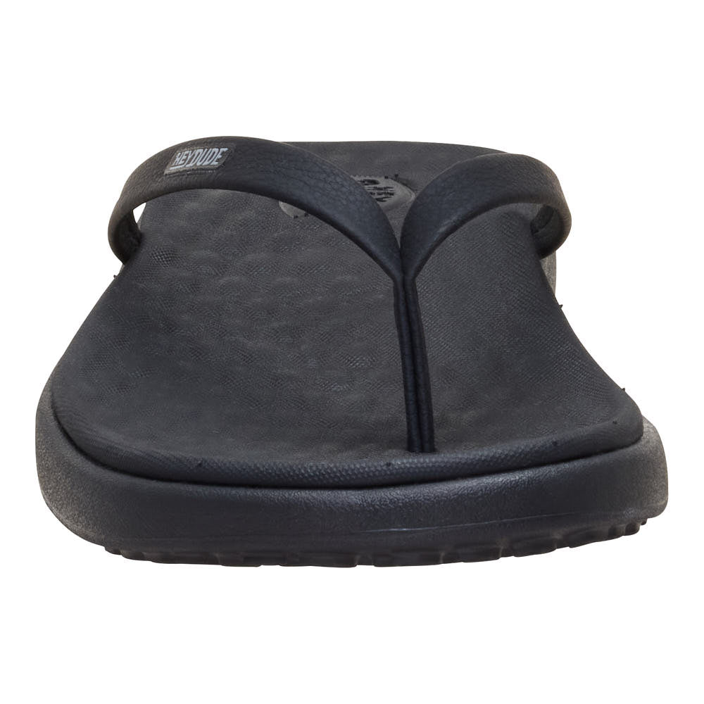 Hey Dude Women's Black Maui Breeze Flip Flop