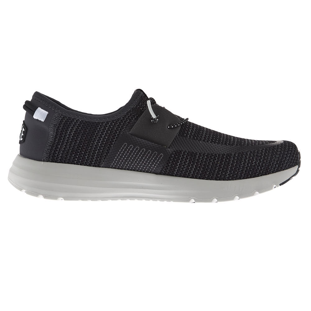 Hey Dude Men's Sirocco Stretch Sox Black Multi Casual Shoe