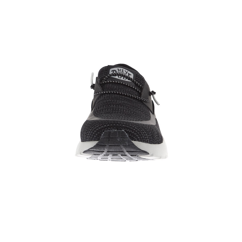 Hey Dude Men's Sirocco Stretch Sox Black Multi Casual Shoe