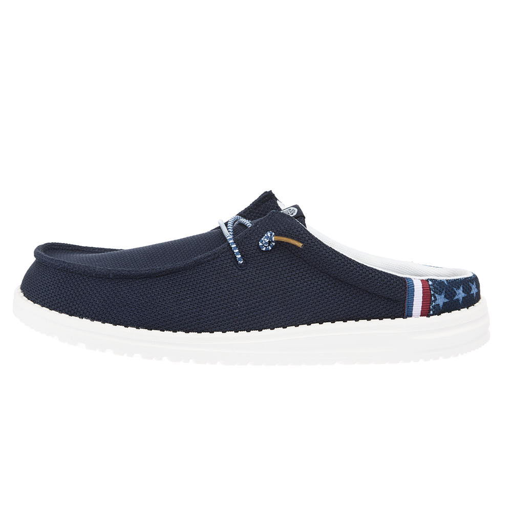 Hey Dude Men's Wally Slip Americana Navy Casual