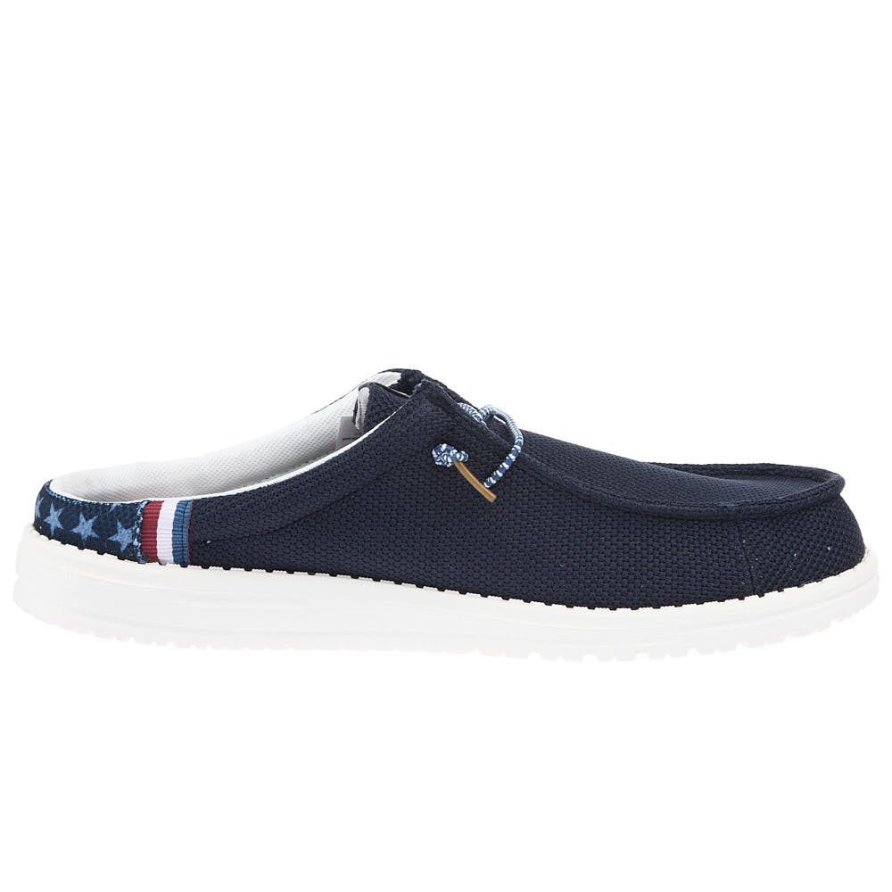 Hey Dude Men's Wally Slip Americana Navy Casual