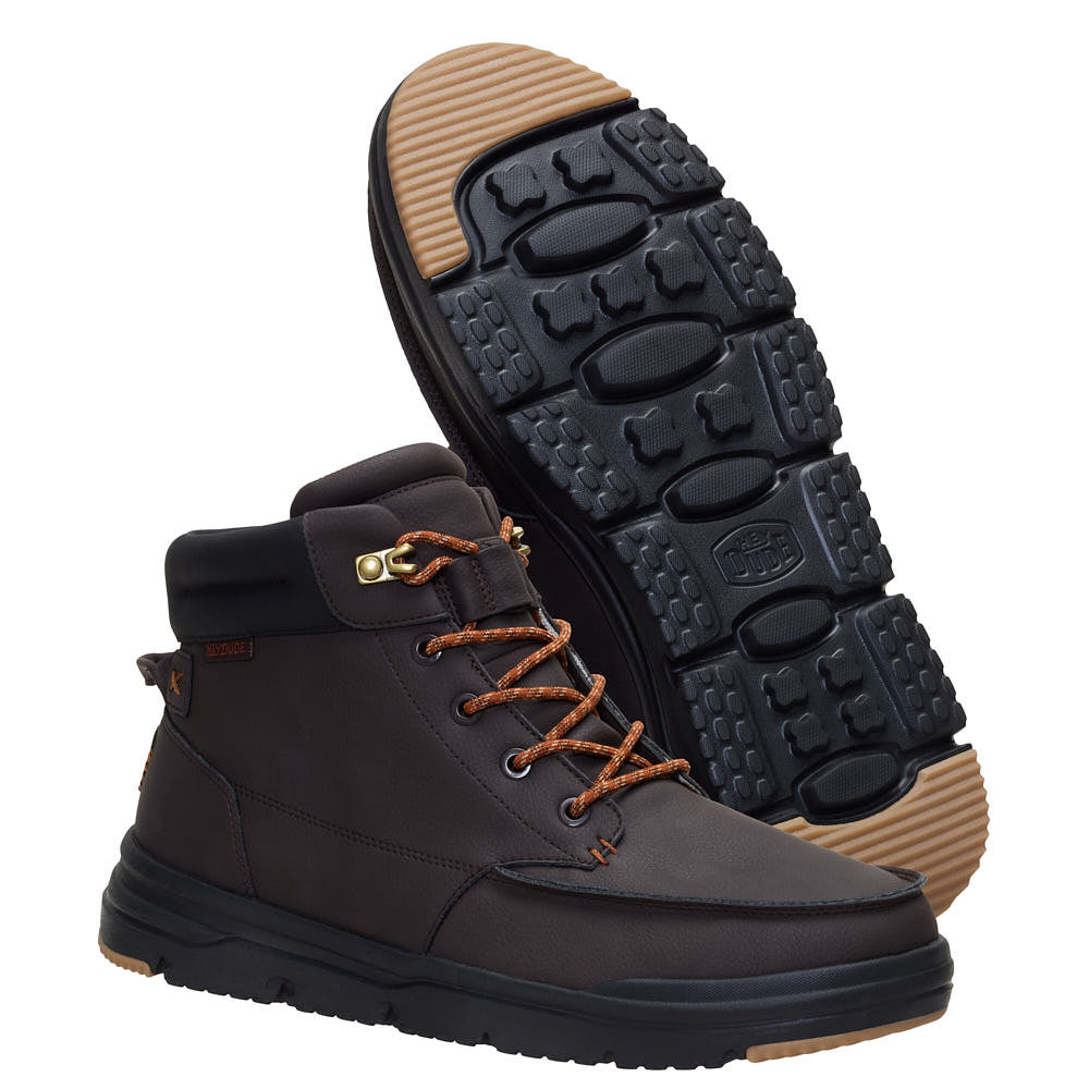 Hey Dude Men's Bradley II Chocolate Lace Up