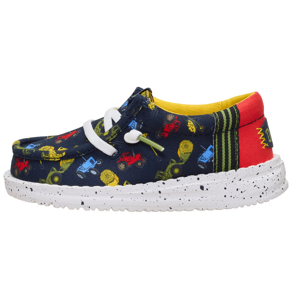 Hey Dude Toddler's Wally Navy Tiny Travelers Casual Shoe