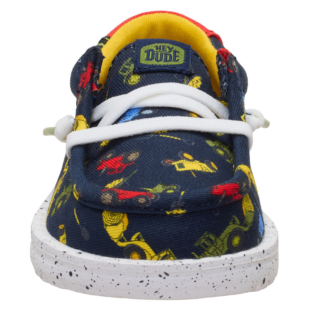 Hey Dude Toddler's Wally Navy Tiny Travelers Casual Shoe