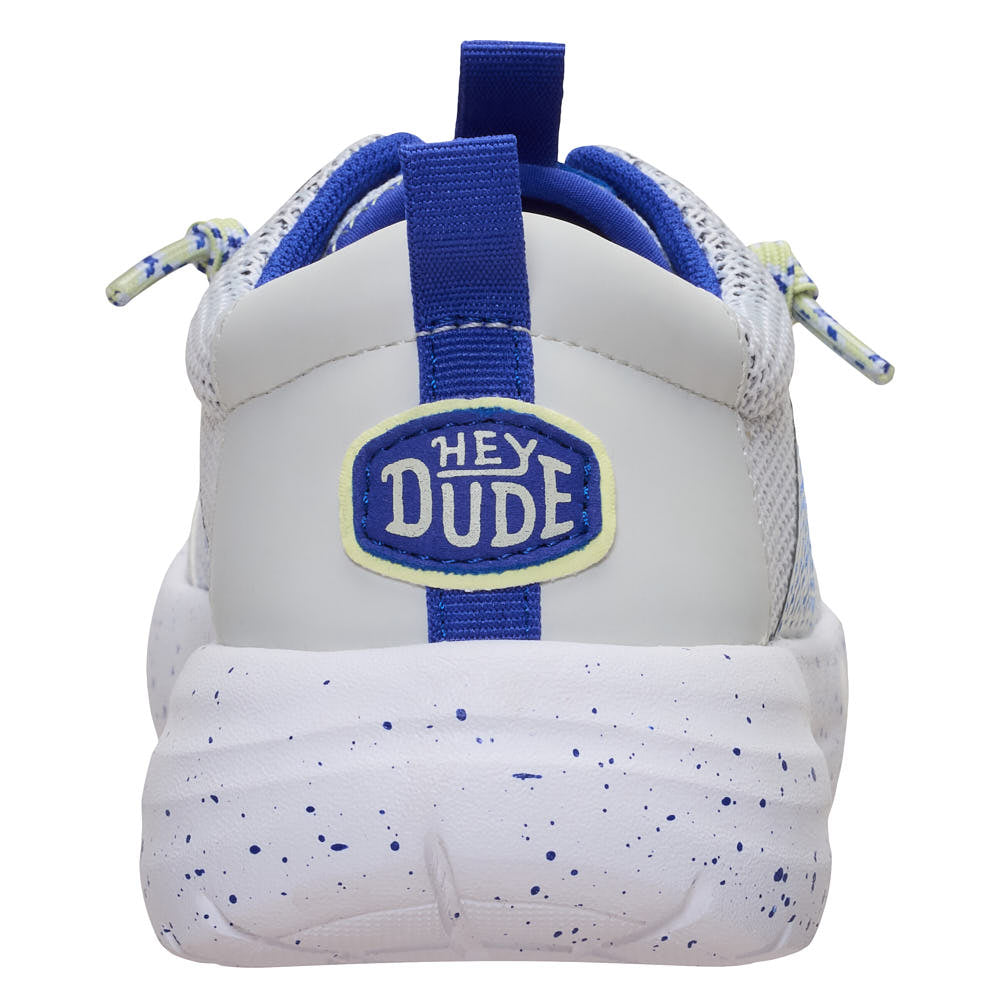 Hey Dude Kid's Sirocco Play Blue and Grey Stretch Sox