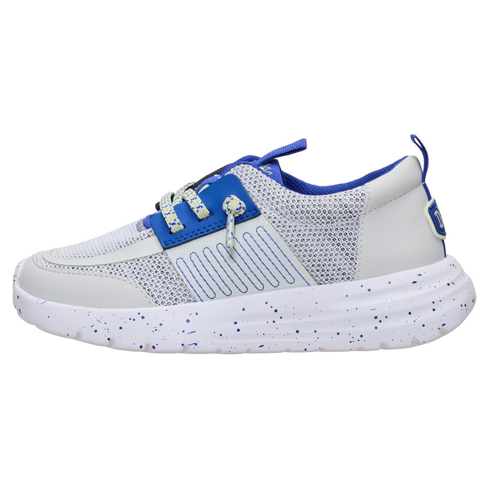 Hey Dude Kid's Sirocco Play Blue and Grey Stretch Sox