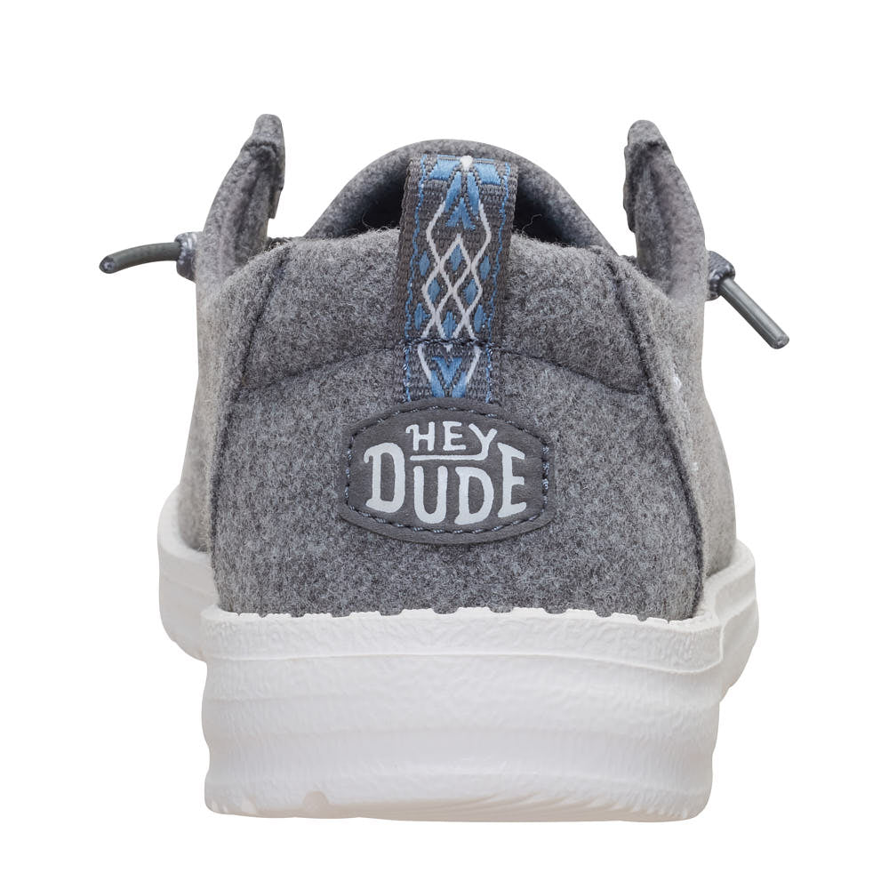 Hey Dude Women's Cozy Wool Grey Poppy Seed Casual