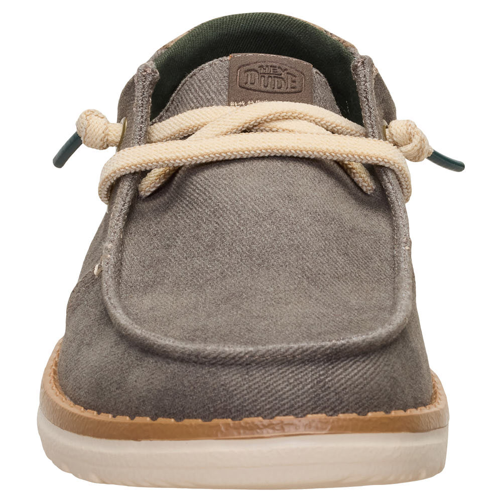Hey Dude Women's Wendy Workwear Leo Dark Olive Casual