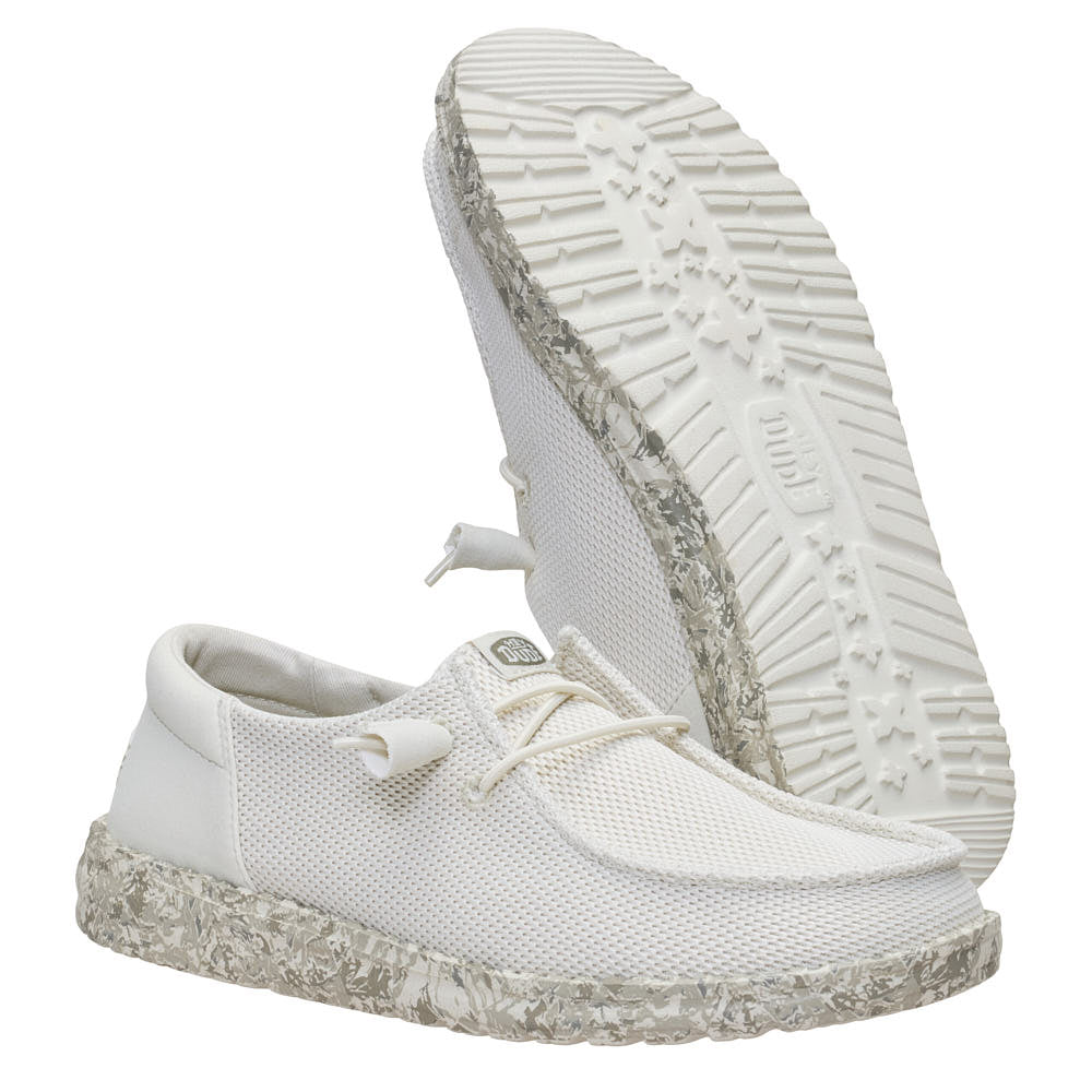 Hey Dude Women's Wendy Funk Mesh Field Camo Silver Birch Casual