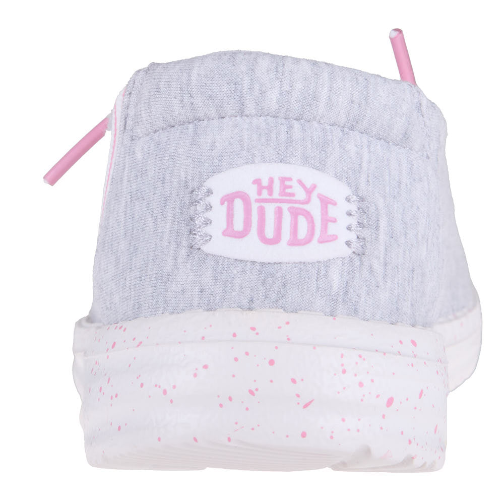 Hey Dude Women's Wendy Stretch Jersey Varsity Grey Casual