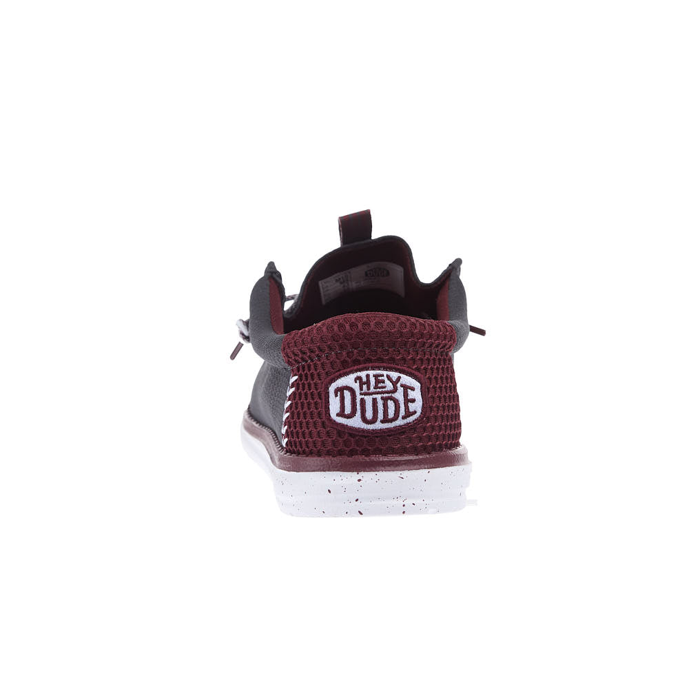 Hey Dude Men's Wally Varsity Huddle Black Casual