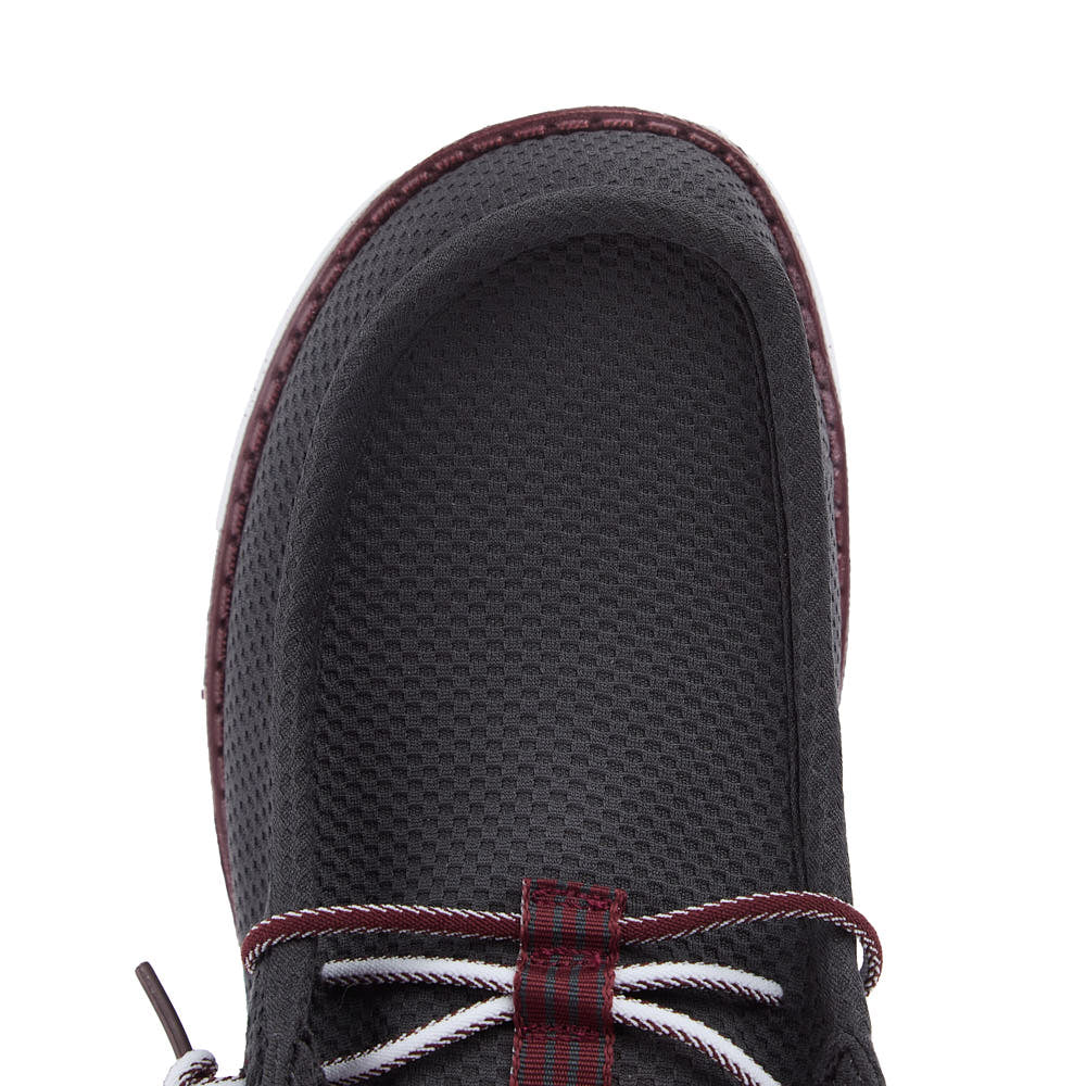 Hey Dude Men's Wally Varsity Huddle Black Casual