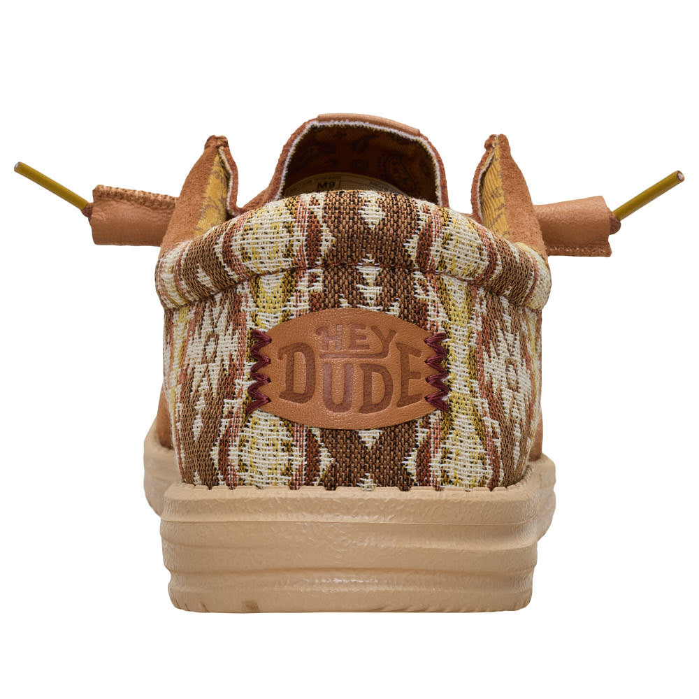 Hey Dude Men's Wally Funk Teton Brown Suede Casual