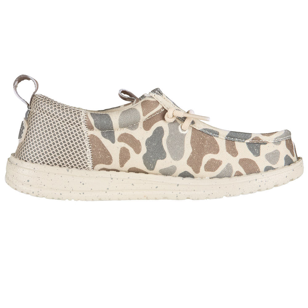 Hey Dude Kid's Wally Funk Burlebo Deer Camo