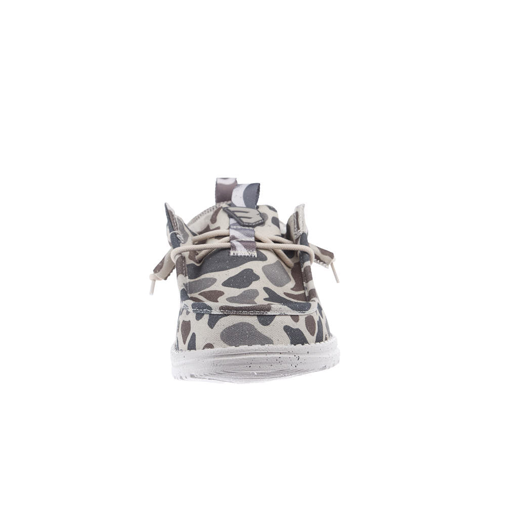 Hey Dude Men's Wally Funk Burlebo Deer Camo Casual