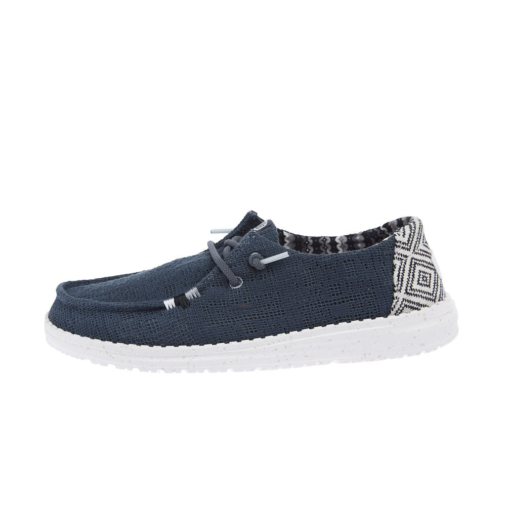 Hey Dude Women's Wendy Textured Grey Knit Casual