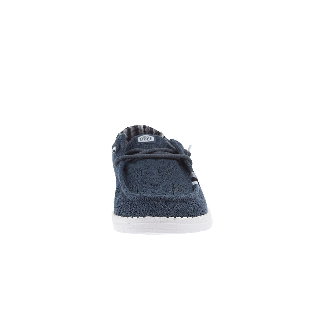 Hey Dude Women's Wendy Textured Grey Knit Casual