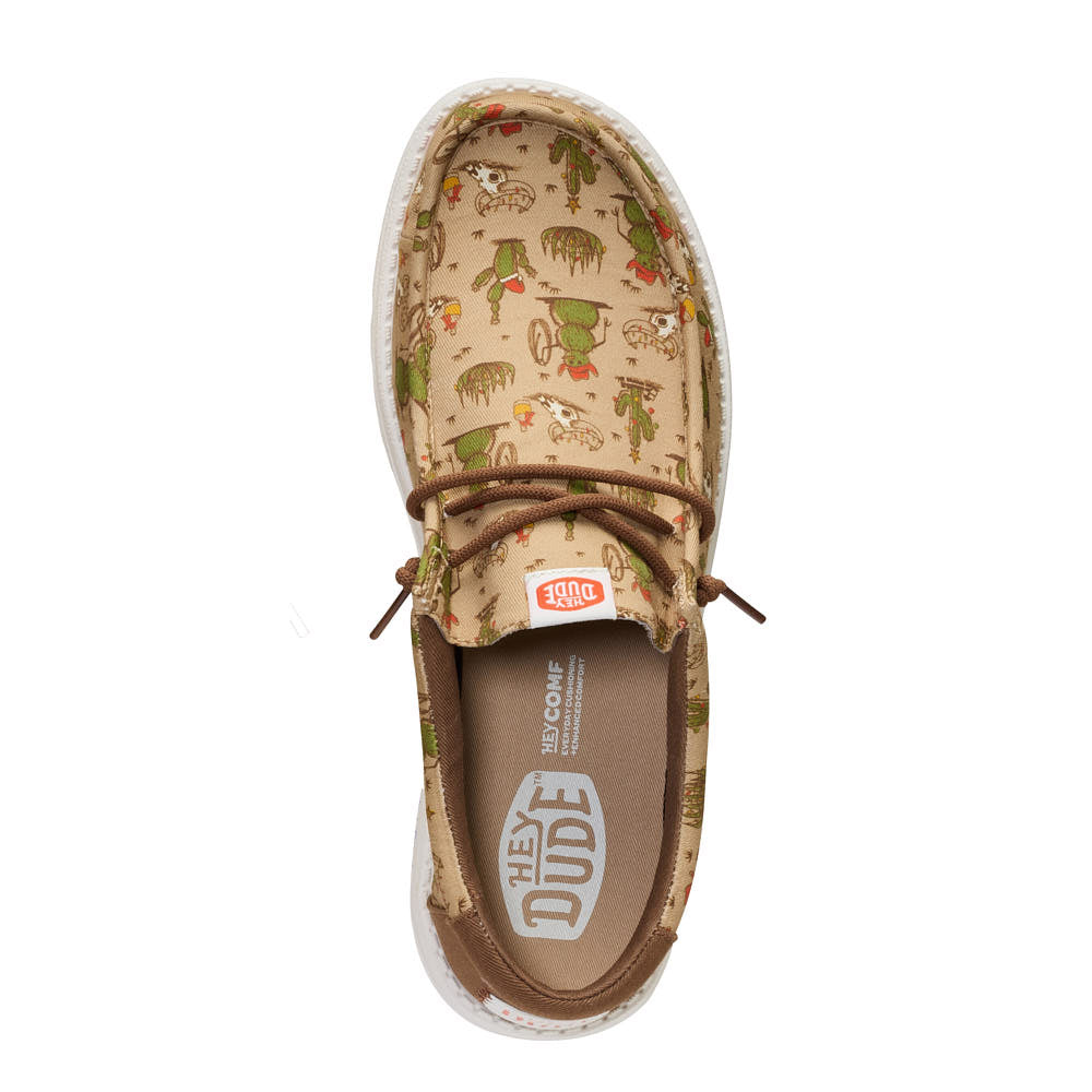 Hey Dude Men's Wally Cowboy Christmas Casual Shoe