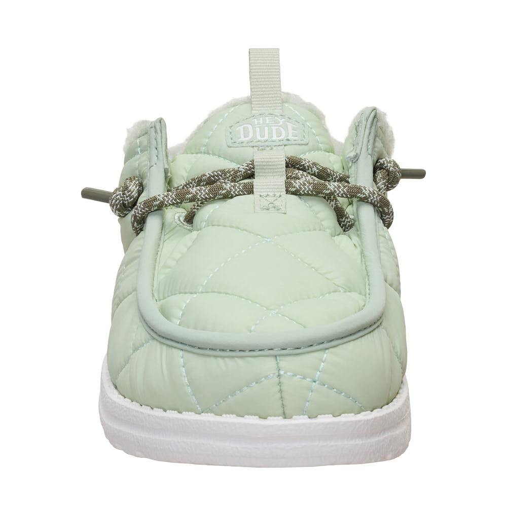 Hey Dude Women's Wendy Slip Camp Nylon Sea Foam Casual