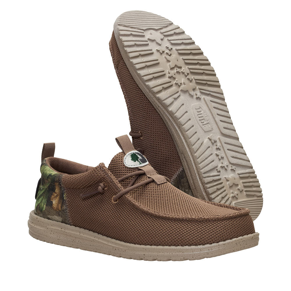 Hey Dude Men's Wally Funk Mossy Oak Country Roots Casual Shoe