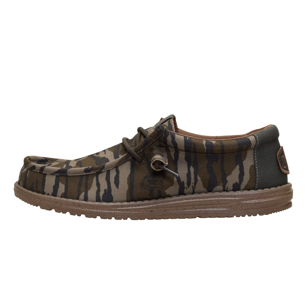 Hey Dude Men's Wally Mossy Oak Original Bottomland Casual Shoe
